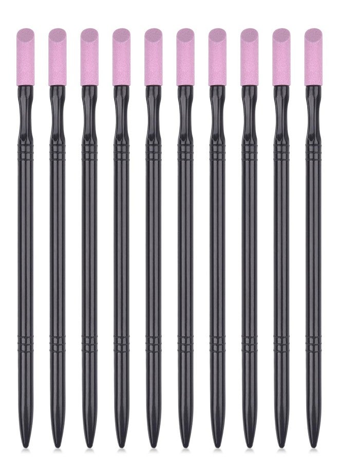 Rolabling 10PCS Manicure Kit Pumice Stone Cuticle Pusher Dual Ended Nail File Hand Care Tools Set with Nail Buffer and Shaping Files for Natural Nails Salon Home Use - Image 1